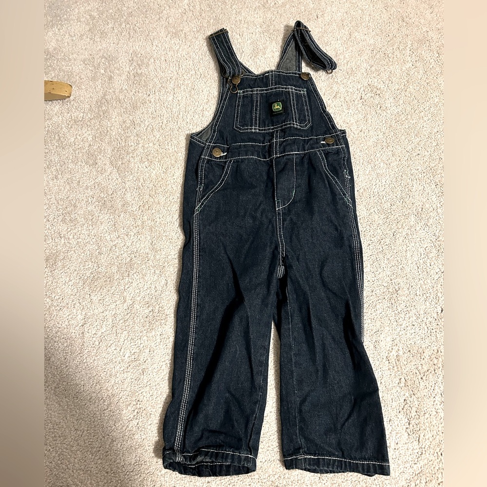John Deere EUC Denim Overalls